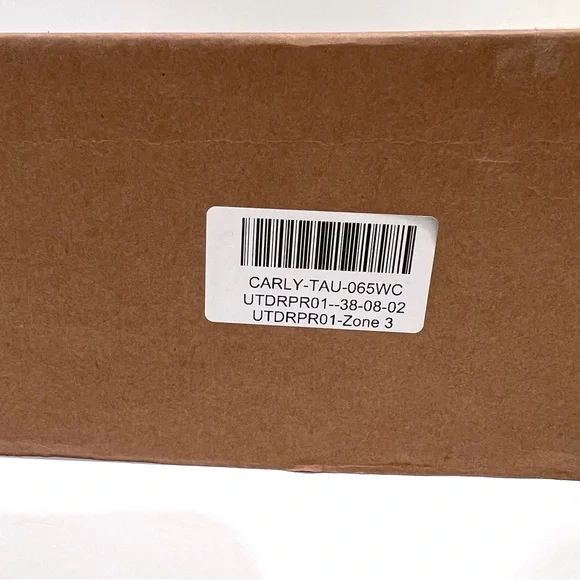 Journee Collection Carly Tall Riding Boots Strap Detail Taupe Wide Calf 6.5 NEW - Picture 16 of 16